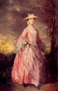  comte Tableaux - Mary Comtesse Howe portrait Thomas Gainsborough